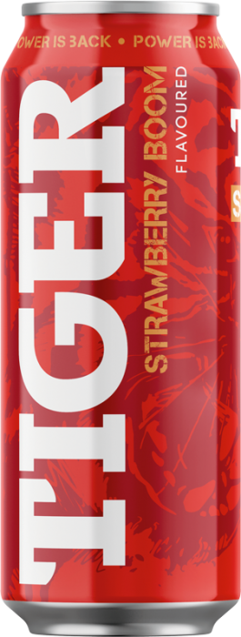 TIGER 0,5l Strawberry energy drink