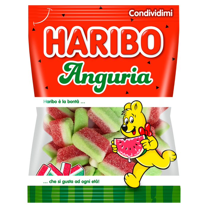 Haribo 175g Anguria želé s Vodní Melouny příchutí