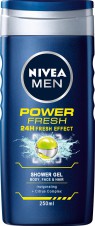 Nivea MEN Sprchový Gel 250ml Power Fresh