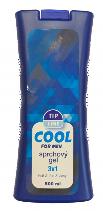 Tip Line MEN Sprchový Gel 500ml Cool