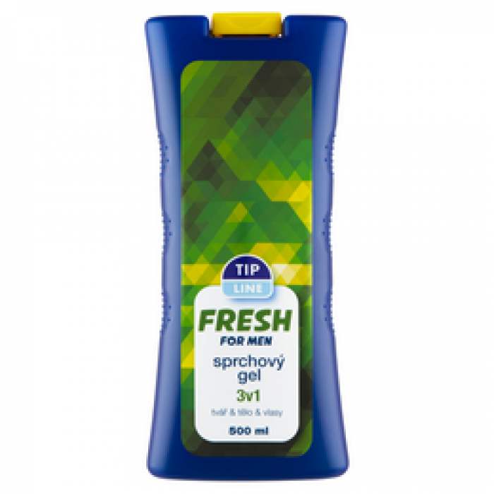 Tip Line MEN Sprchový Gel 500ml Fresh