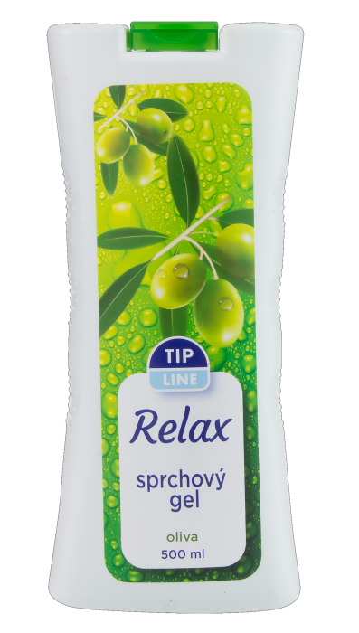 Tip Line Sprchový Gel 500ml Oliva