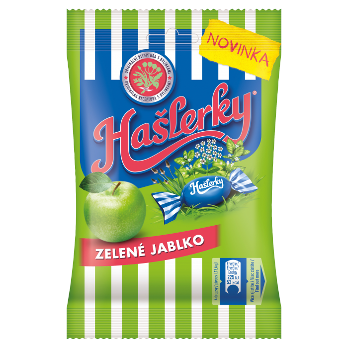 HAŠLERKY Zelené Jablko 40x90g CZ