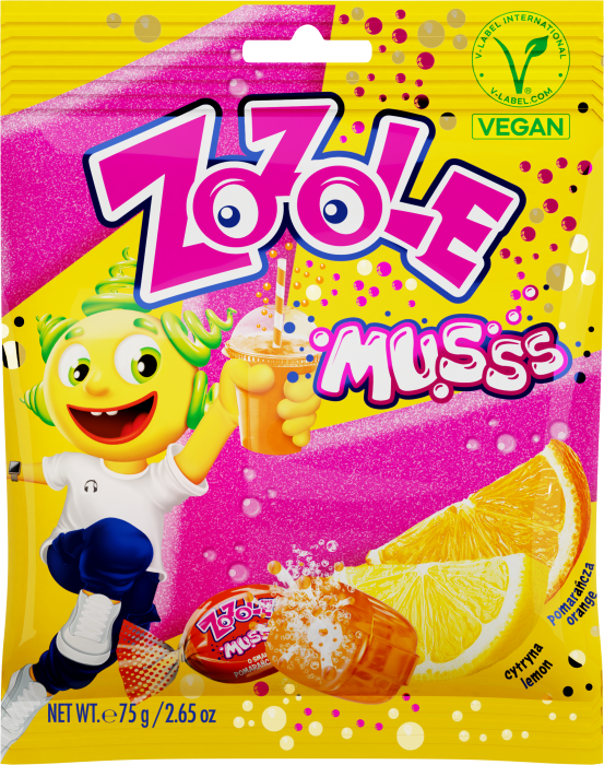 ZOZOLE pomeranč & citron 75g