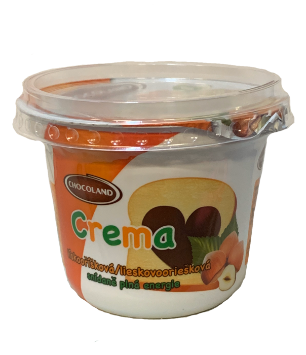 CREMA 250g lískooříšková kelímek