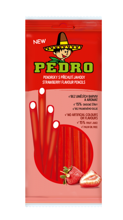 Pedro 80g Jahodové Pendreky