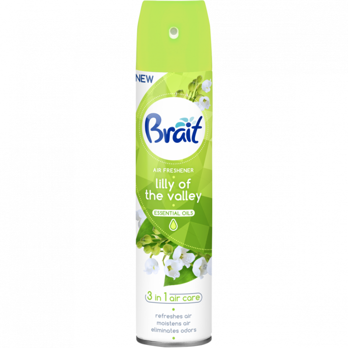 Brait osvěžovač vzduch 3in1 300ml Lily of the Valley