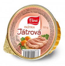 Viva Paštika - Játrová paštika 120g