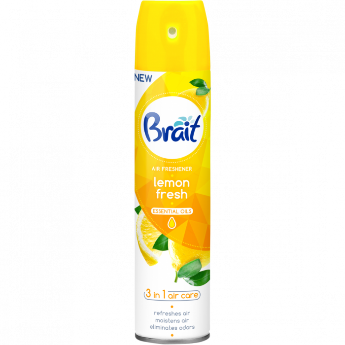 Brait osvěžovač vzduch 3in1 300ml Lemon Fresh