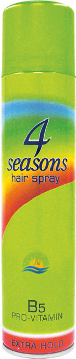 4 SEASONS lak na Vlasy 400ml Extra Hold