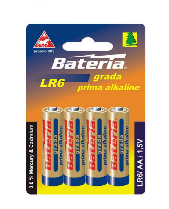 Bateria LR6/AA/1,5V Alkalické 48ks