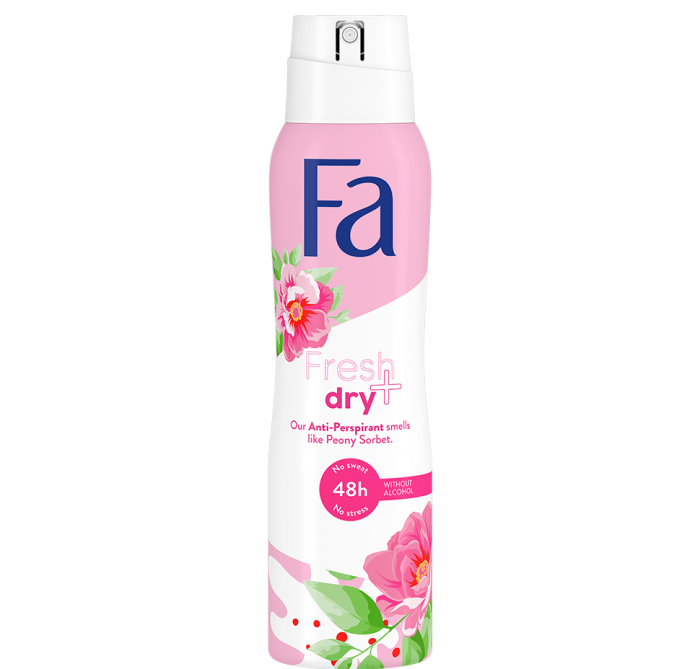 FA Deodoranty spray 150ml Fresh & Dry - Peony Sorbet