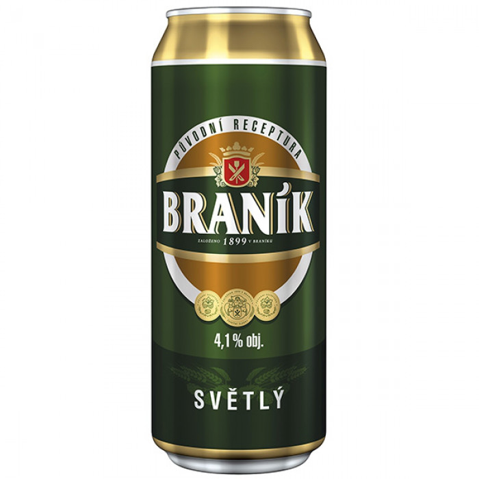 Braník 10° Plech 0,5l