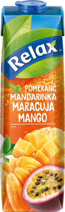 Relax 1L Mandarinka Maracuja Mango TP