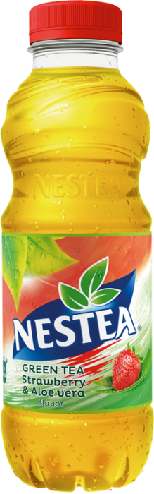 Nestea 500ml Green Tea Strawberry & Aloe Vera PET