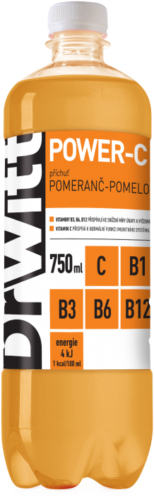 Dr Witt Power-C 750ml Pomeranč - Pomelo