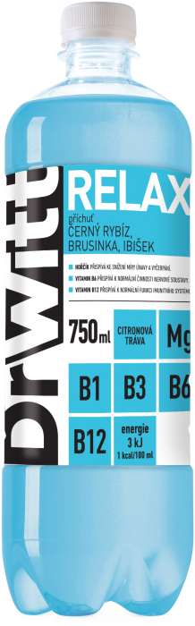 Dr Witt Relax 750ml Černý rybíz, Brusinka, Ibísek