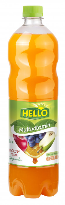 Hello džusy 1L Multivitamín