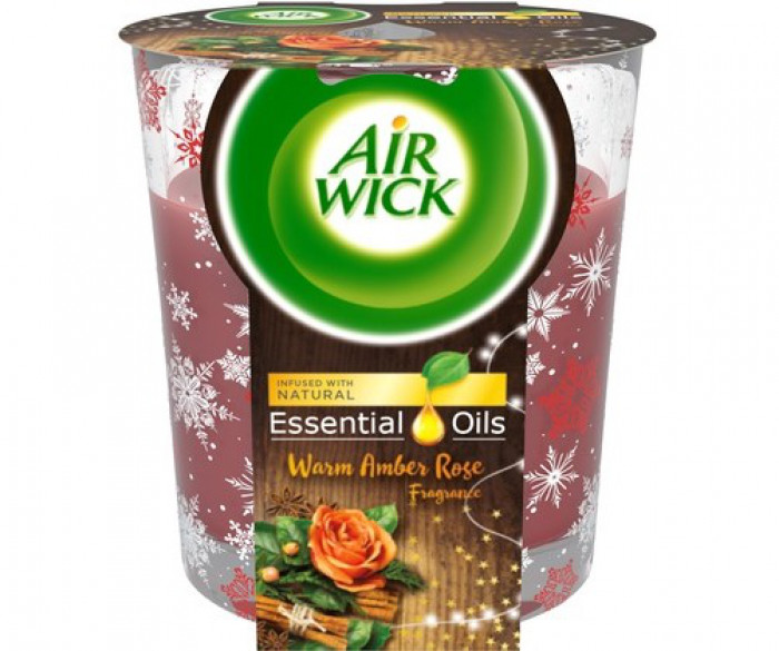 Air Wick Svíčka 105g Warm Amber Rose