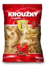 Kroužky 50g Paprikové