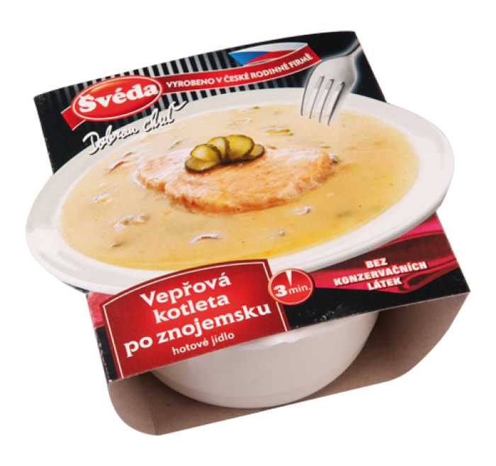 Švéda - Miska - Vepřová kotleta po znojemsku 360g