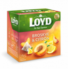 Loyd Pyramida Broskev & Citrón 20x2g