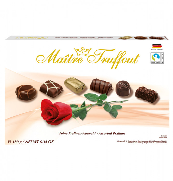 Maitre Truffout Pralinés 180g růže