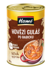 Hamé Hovězí guláš po babicku, hotové jídlo 415g