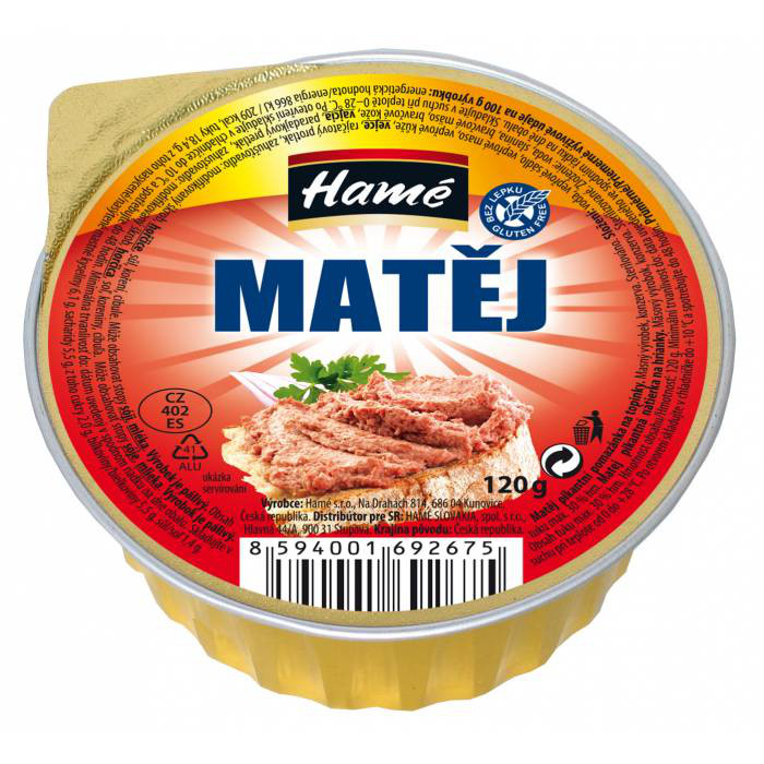 Hamé Matěj paštika 120g