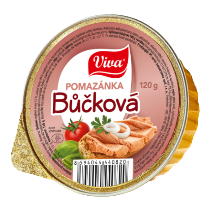 Viva Paštika - Bůčková Pomazánka 120g